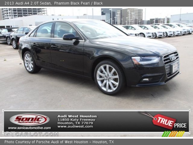 2013 Audi A4 2.0T Sedan in Phantom Black Pearl