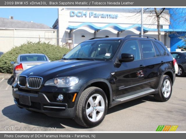 2009 BMW X5 xDrive30i in Black Sapphire Metallic