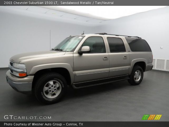 2003 Chevrolet Suburban 1500 LT in Sandalwood Metallic