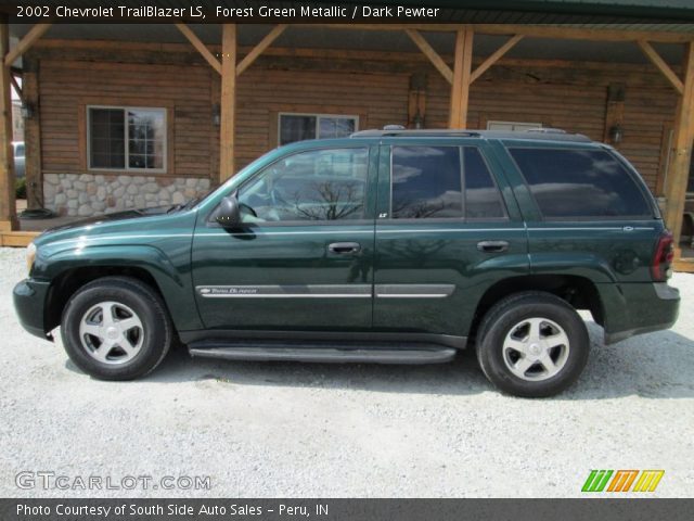 2002 Chevrolet TrailBlazer LS in Forest Green Metallic