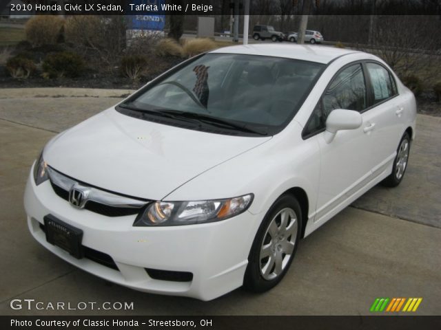 2010 Honda Civic LX Sedan in Taffeta White