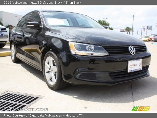 2012 Volkswagen Jetta TDI Sedan in Black