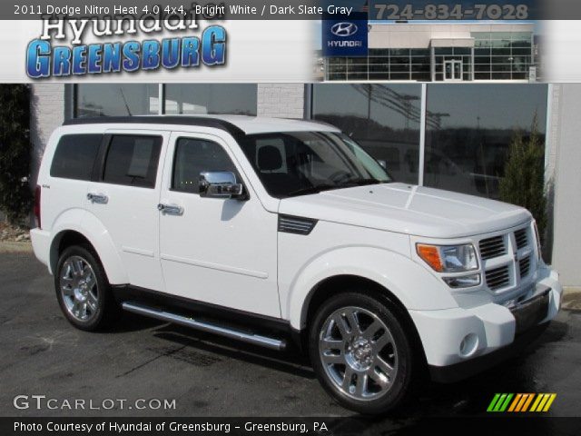 2011 Dodge Nitro Heat 4.0 4x4 in Bright White