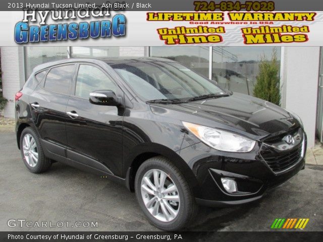 2013 Hyundai Tucson Limited in Ash Black