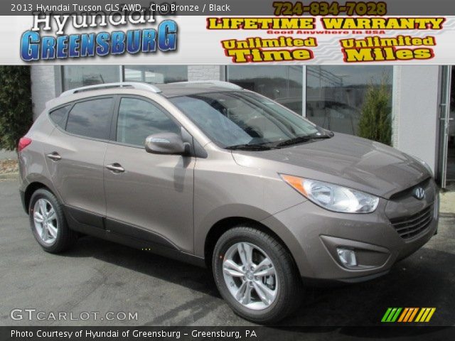 2013 Hyundai Tucson GLS AWD in Chai Bronze