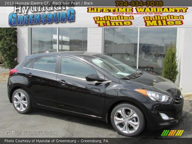 2013 Hyundai Elantra GT in Black Noir Pearl