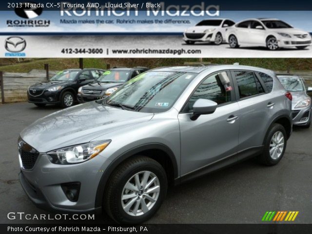 2013 Mazda CX-5 Touring AWD in Liquid Silver