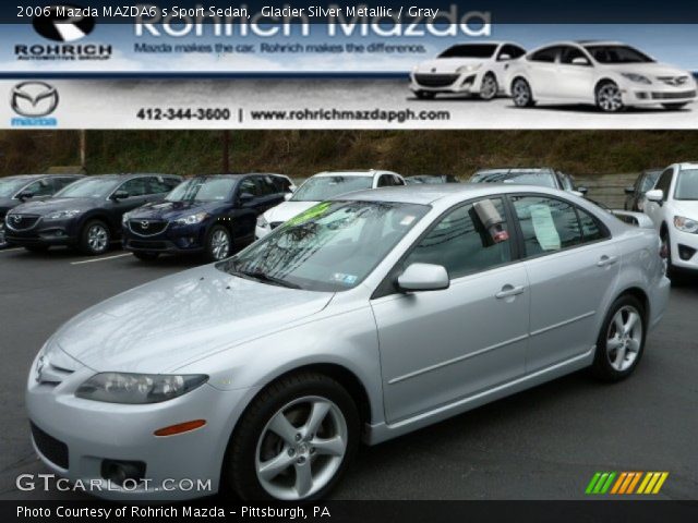 2006 Mazda MAZDA6 s Sport Sedan in Glacier Silver Metallic