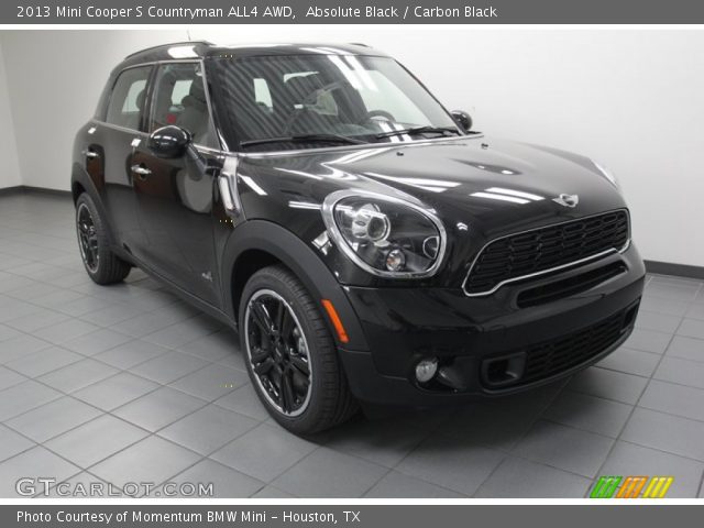 2013 Mini Cooper S Countryman ALL4 AWD in Absolute Black