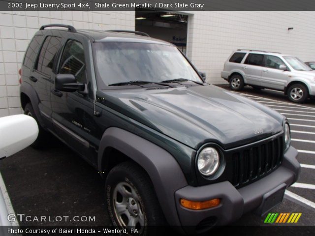 2002 Jeep Liberty Sport 4x4 in Shale Green Metallic