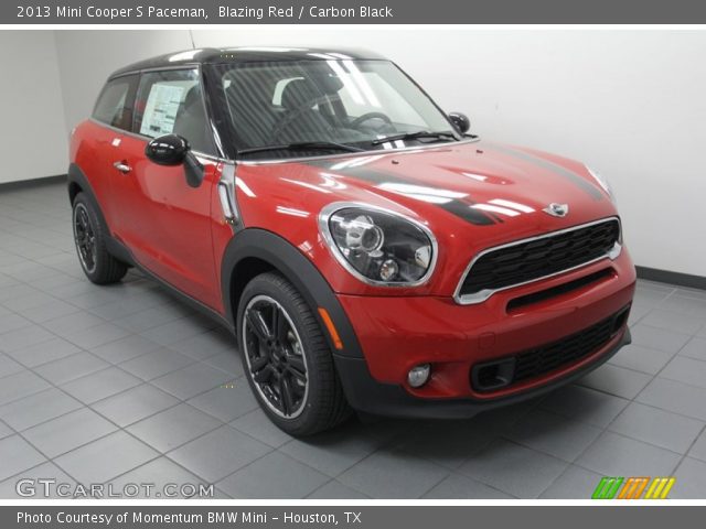 2013 Mini Cooper S Paceman in Blazing Red