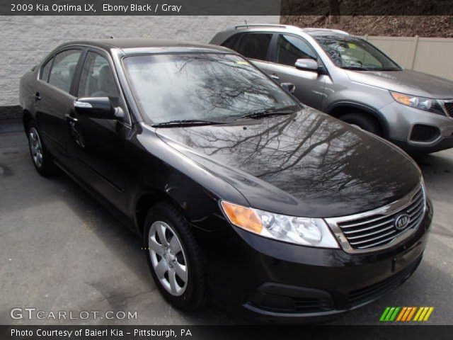 2009 Kia Optima LX in Ebony Black