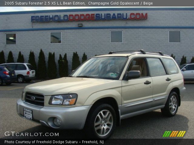 2005 Subaru Forester 2.5 XS L.L.Bean Edition in Champagne Gold Opalescent