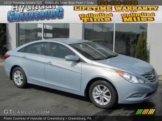 2013 Hyundai Sonata GLS in Iridescent Silver Blue Pearl