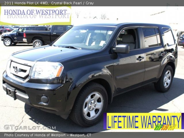 2011 Honda Pilot LX 4WD in Crystal Black Pearl