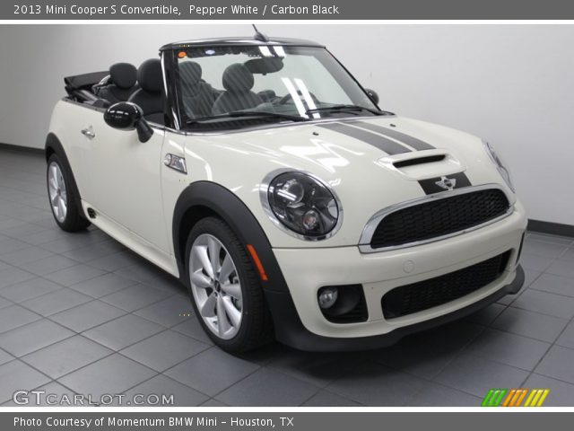 2013 Mini Cooper S Convertible in Pepper White