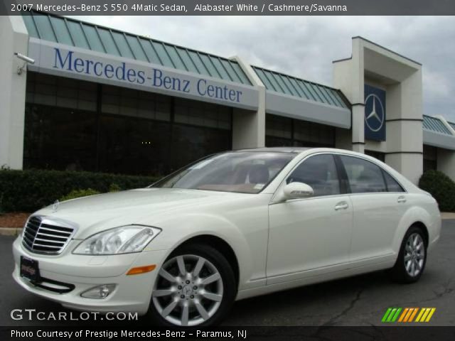 2007 Mercedes-Benz S 550 4Matic Sedan in Alabaster White