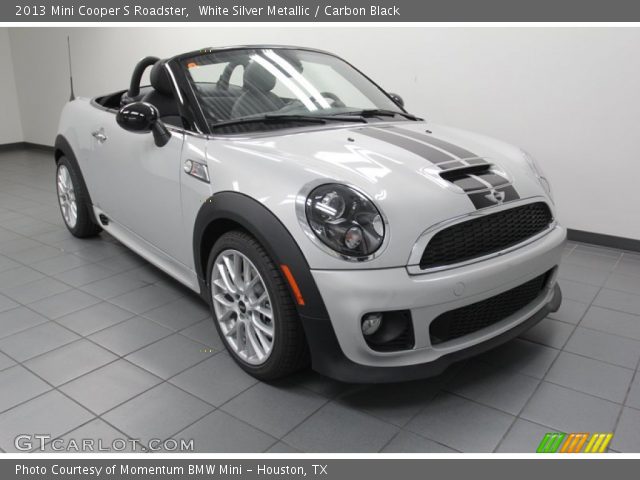 2013 Mini Cooper S Roadster in White Silver Metallic