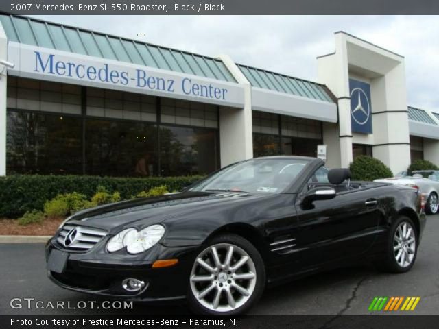 2007 Mercedes-Benz SL 550 Roadster in Black