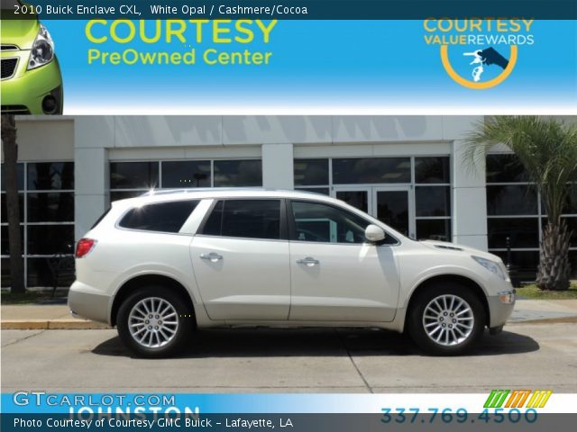 2010 Buick Enclave CXL in White Opal