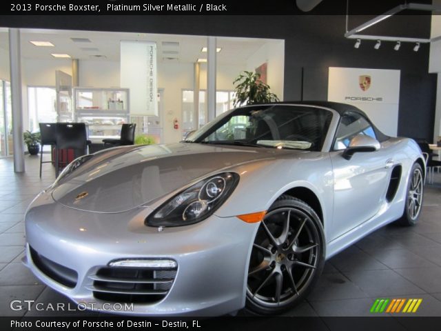 2013 Porsche Boxster  in Platinum Silver Metallic