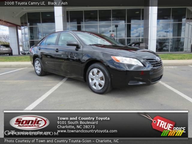 2008 Toyota Camry LE in Black
