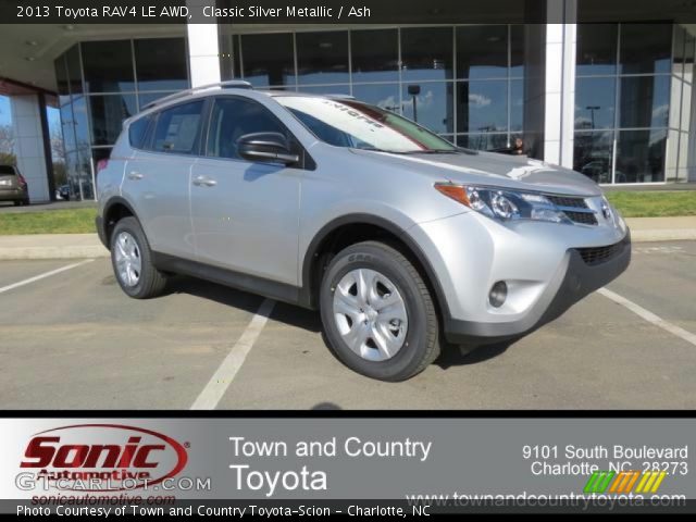 2013 Toyota RAV4 LE AWD in Classic Silver Metallic