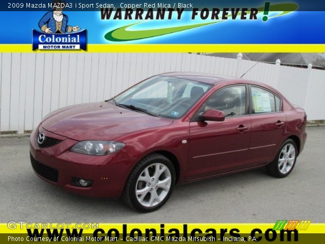 2009 Mazda MAZDA3 i Sport Sedan in Copper Red Mica
