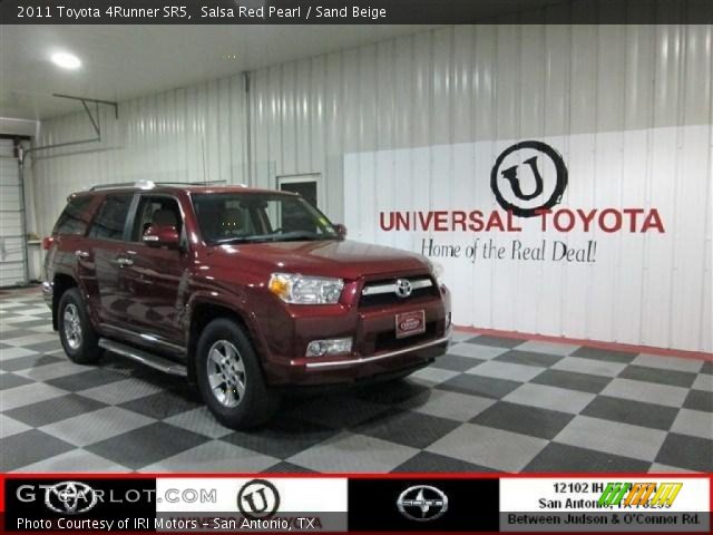 2011 Toyota 4Runner SR5 in Salsa Red Pearl