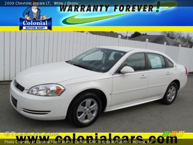 2009 Chevrolet Impala LT in White