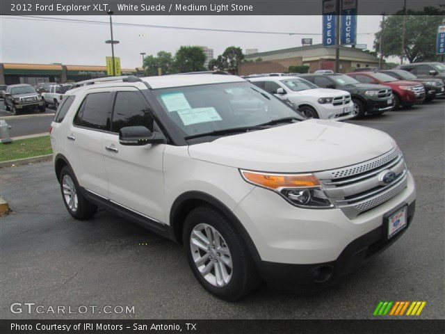 2012 Ford Explorer XLT in White Suede