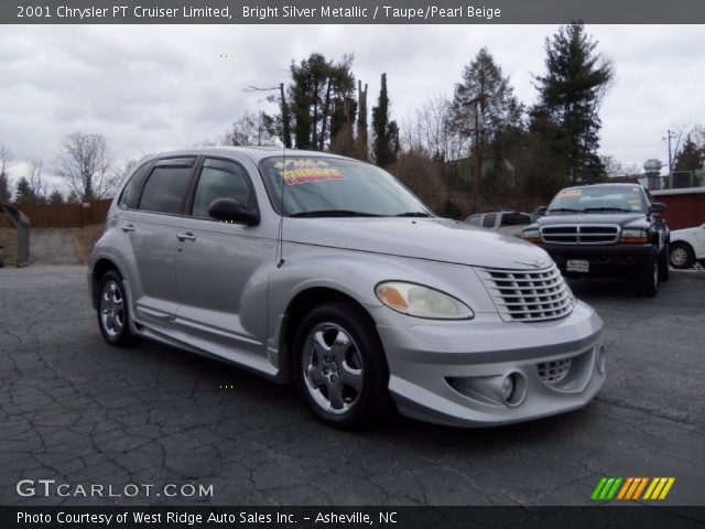 2001 Chrysler PT Cruiser Limited in Bright Silver Metallic