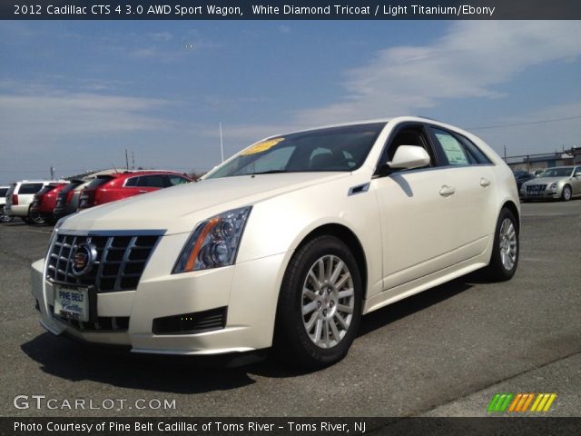 2012 Cadillac CTS 4 3.0 AWD Sport Wagon in White Diamond Tricoat