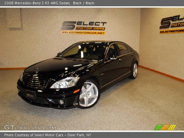 2008 Mercedes-Benz S 63 AMG Sedan in Black