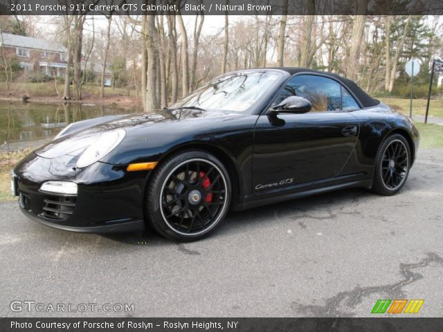 2011 Porsche 911 Carrera GTS Cabriolet in Black