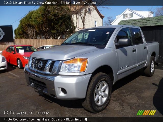 2012 Nissan Titan SV Crew Cab 4x4 in Brilliant Silver