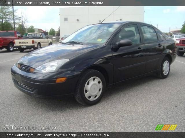 2003 Ford Focus LX Sedan in Pitch Black