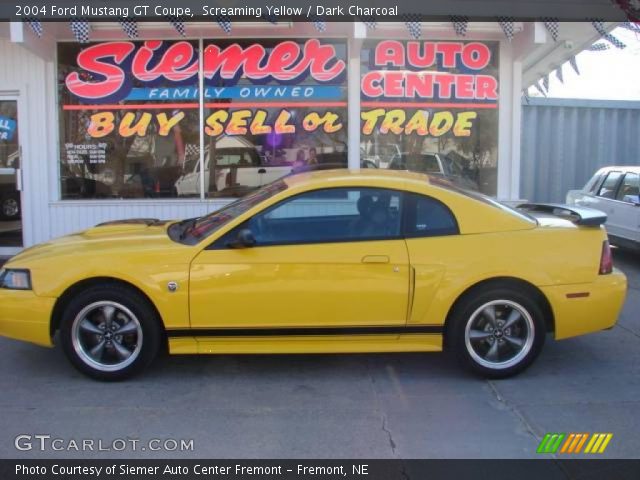 2004 Ford Mustang GT Coupe in Screaming Yellow
