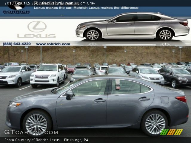 2013 Lexus ES 350 in Nebula Gray Pearl
