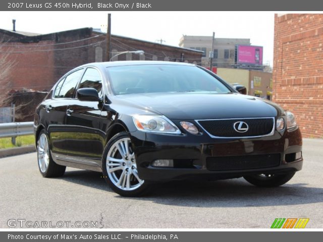 2007 Lexus GS 450h Hybrid in Black Onyx