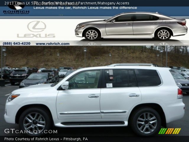 2013 Lexus LX 570 in Starfire White Pearl