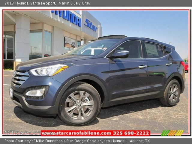 2013 Hyundai Santa Fe Sport in Marlin Blue