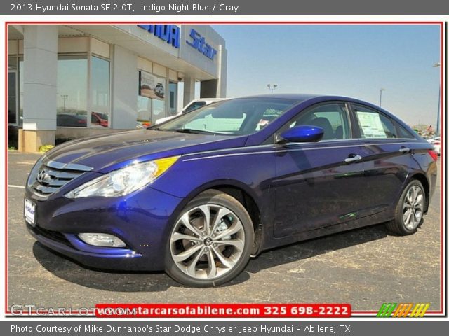 2013 Hyundai Sonata SE 2.0T in Indigo Night Blue