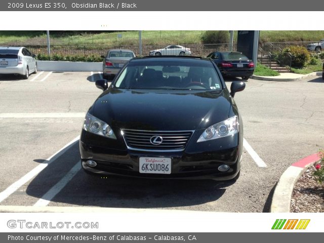 2009 Lexus ES 350 in Obsidian Black