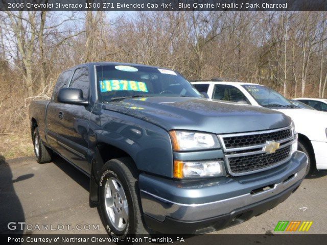 2006 Chevrolet Silverado 1500 Z71 Extended Cab 4x4 in Blue Granite Metallic