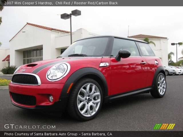 2007 Mini Cooper S Hardtop in Chili Red