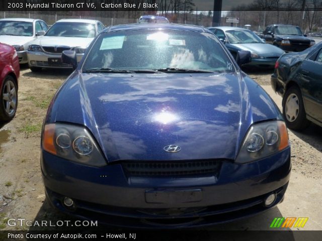 2003 Hyundai Tiburon GT V6 in Carbon Blue