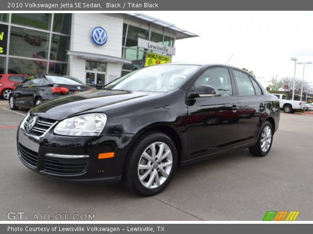 2010 Volkswagen Jetta SE Sedan in Black