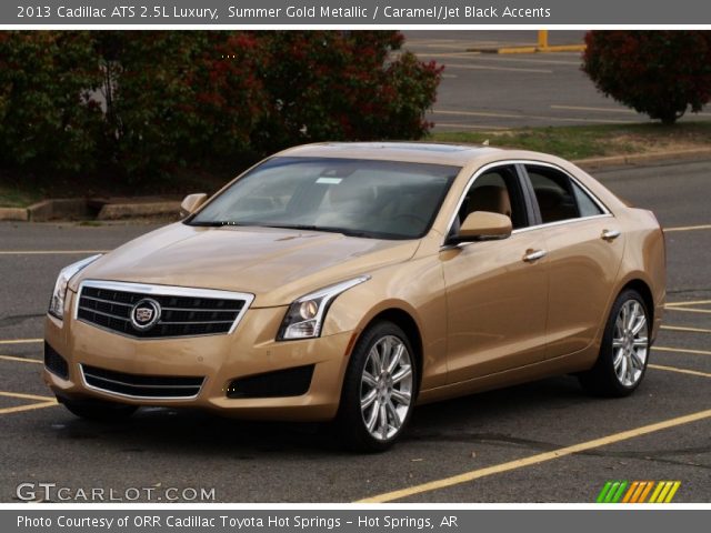 2013 Cadillac ATS 2.5L Luxury in Summer Gold Metallic