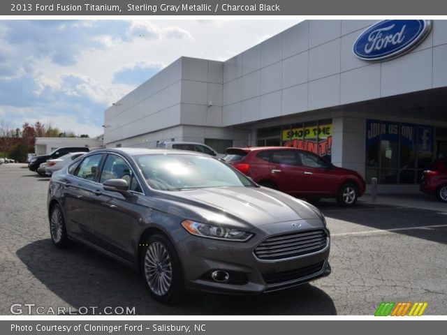 2013 Ford Fusion Titanium in Sterling Gray Metallic